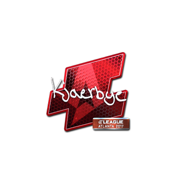 Sticker | Kjaerbye (Foil) | Atlanta 2017