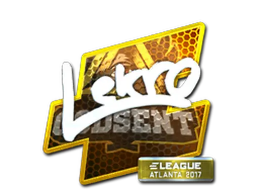 Sticker | Lekr0 (Foil) | Atlanta 2017