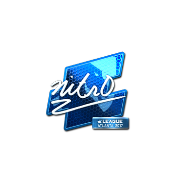 Sticker | nitr0 (Foil) | Atlanta 2017