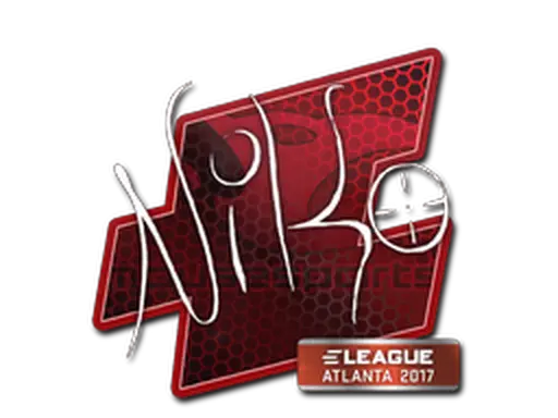 Sticker | NiKo | Atlanta 2017
