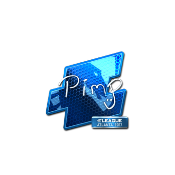 Sticker | Pimp (Foil) | Atlanta 2017