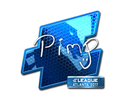 Sticker | Pimp (Foil) | Atlanta 2017