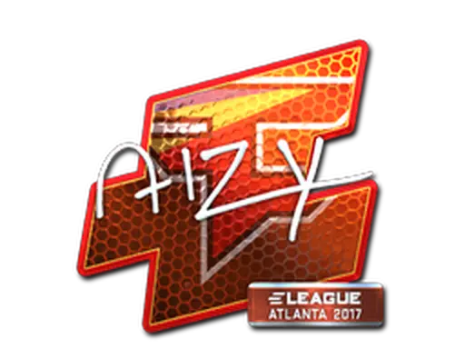 Sticker | aizy (Foil) | Atlanta 2017