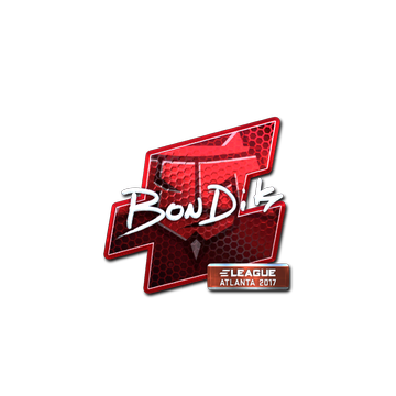 Sticker | bondik (Foil) | Atlanta 2017