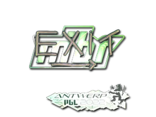 Sticker | exit (Holo) | Antwerp 2022