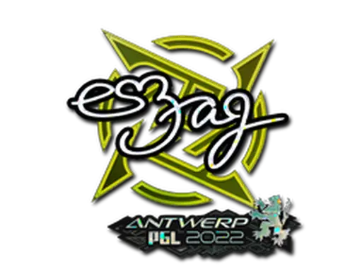 Sticker | es3tag (Glitter) | Antwerp 2022