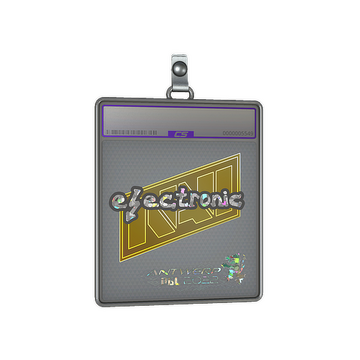 Sticker Slab | electronic (Glitter) | Antwerp 2022