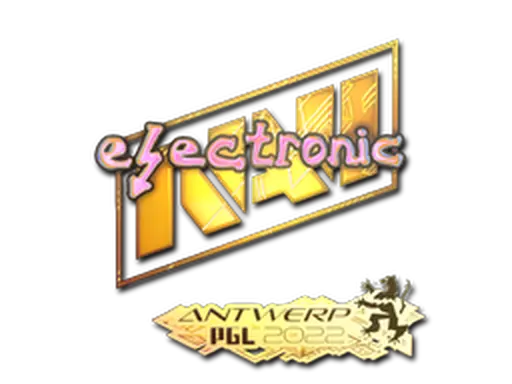 Sticker | electronic (Holo) | Antwerp 2022