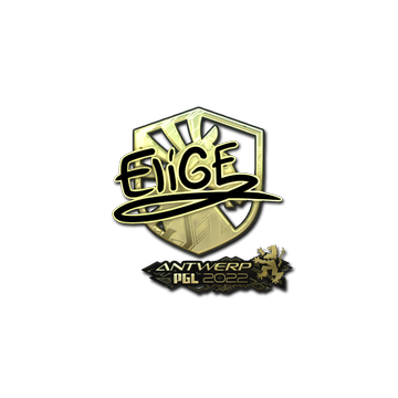 Sticker | EliGE (Gold) | Antwerp 2022