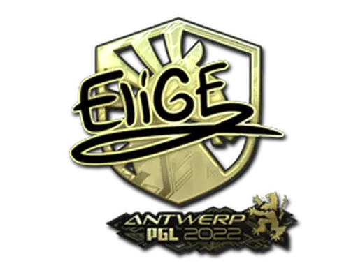 Sticker | EliGE (Gold) | Antwerp 2022