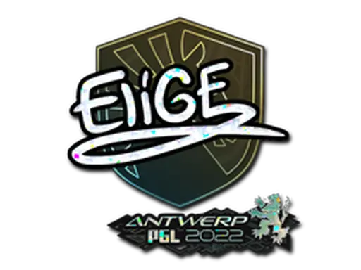Sticker | EliGE (Glitter) | Antwerp 2022