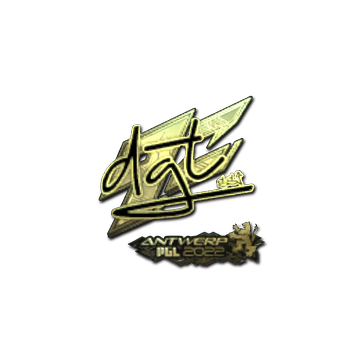 Sticker | dgt (Gold) | Antwerp 2022