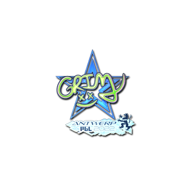 Sticker | Grim (Holo) | Antwerp 2022
