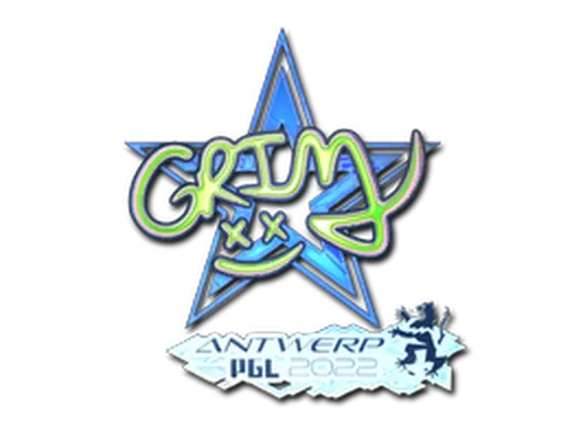 Sticker | Grim (Holo) | Antwerp 2022
