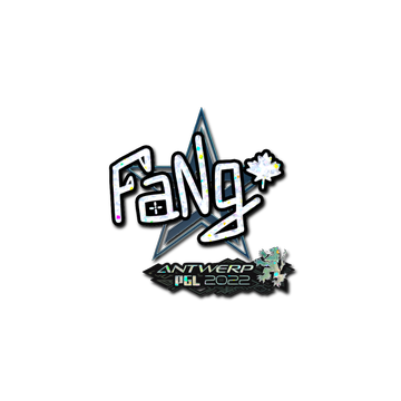 Sticker | FaNg (Glitter) | Antwerp 2022