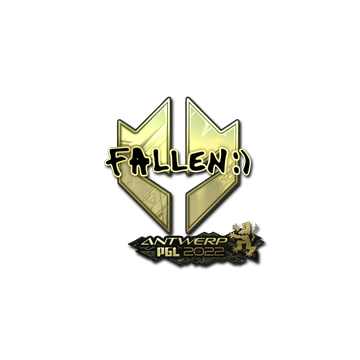Sticker | FalleN (Gold) | Antwerp 2022