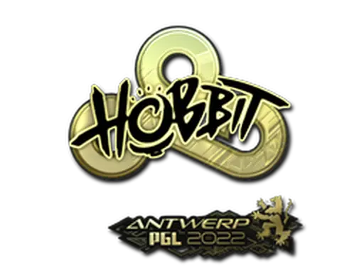 Sticker | Hobbit (Gold) | Antwerp 2022