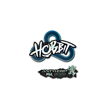 Sticker | Hobbit (Glitter) | Antwerp 2022