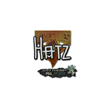 Sticker | hatz | Antwerp 2022