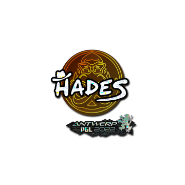 Sticker | hades (Glitter) | Antwerp 2022