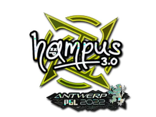 Sticker | hampus (Glitter) | Antwerp 2022