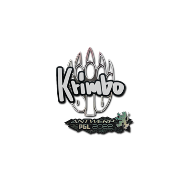 Sticker | Krimbo | Antwerp 2022