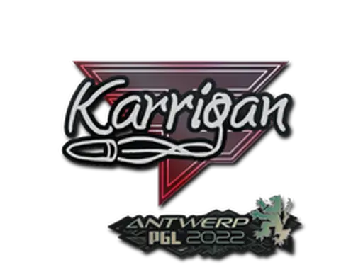 Sticker | karrigan | Antwerp 2022