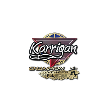 Sticker | karrigan (Champion) | Antwerp 2022