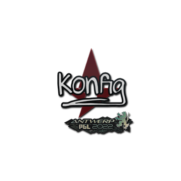 Sticker | k0nfig | Antwerp 2022