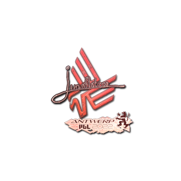 Sticker | juanflatroo (Holo) | Antwerp 2022