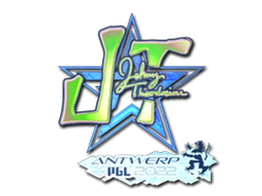 Sticker | JT (Holo) | Antwerp 2022