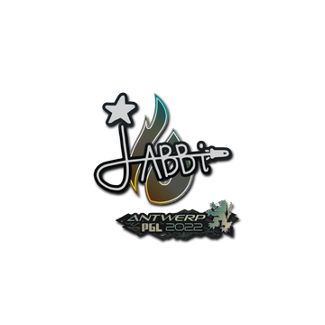 Sticker | jabbi | Antwerp 2022