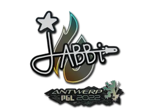 Sticker | jabbi | Antwerp 2022