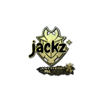 Sticker | JaCkz (Gold) | Antwerp 2022