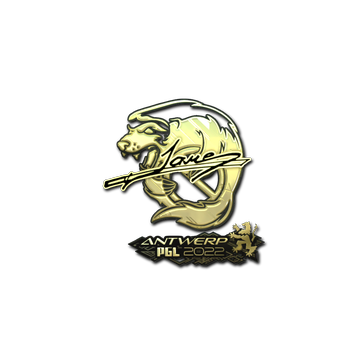 Sticker | Jame (Gold) | Antwerp 2022