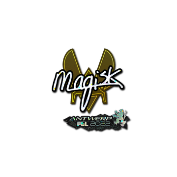 Sticker | Magisk (Glitter) | Antwerp 2022