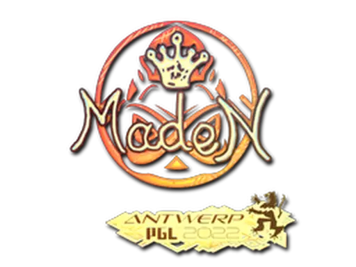 Sticker | maden (Holo) | Antwerp 2022