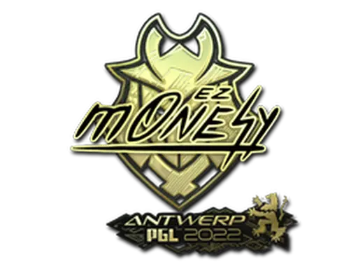 Sticker | m0NESY (Gold) | Antwerp 2022