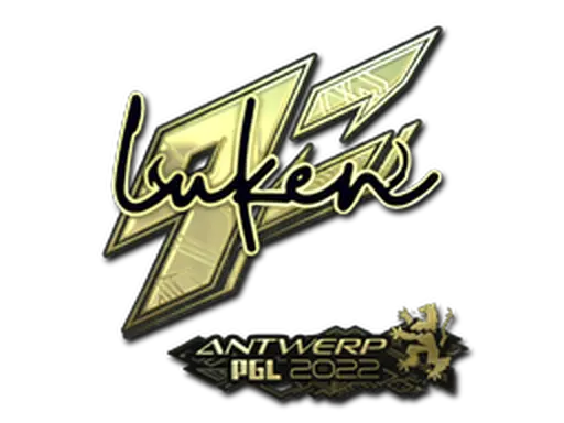 Sticker | luken (Gold) | Antwerp 2022