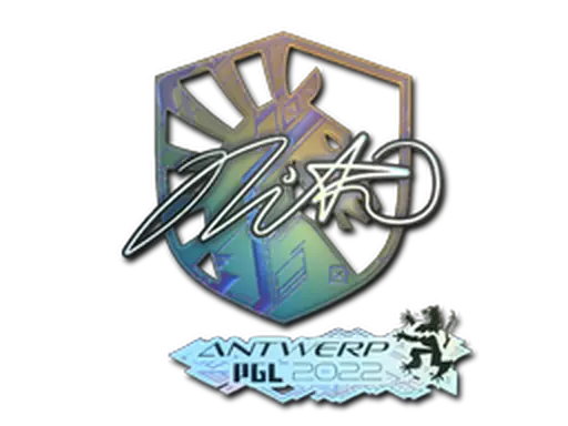 Sticker | nitr0 (Holo) | Antwerp 2022