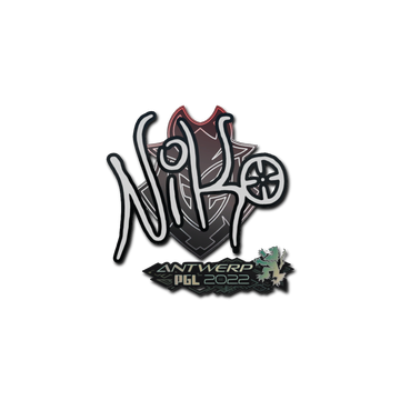 Sticker | NiKo | Antwerp 2022