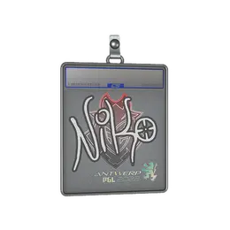 Sticker Slab | NiKo | Antwerp 2022 image