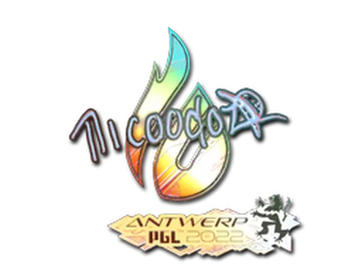 Sticker | nicoodoz (Holo) | Antwerp 2022