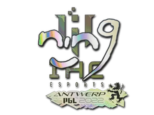 Sticker | nin9 (Holo) | Antwerp 2022