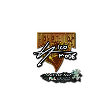 Sticker | sico (Glitter) | Antwerp 2022