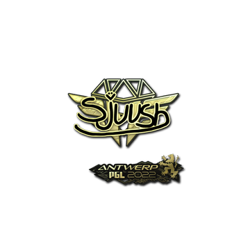 Sticker | sjuush (Gold) | Antwerp 2022