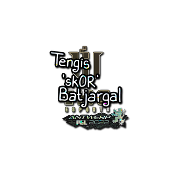 Sticker | sk0R (Glitter) | Antwerp 2022