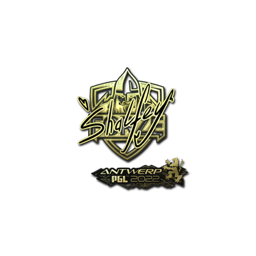 Sticker | shalfey (Gold) | Antwerp 2022