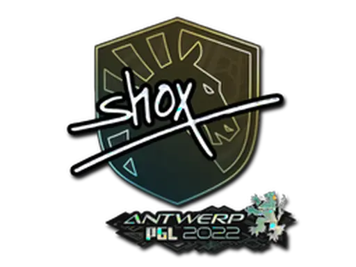 Sticker | shox (Glitter) | Antwerp 2022