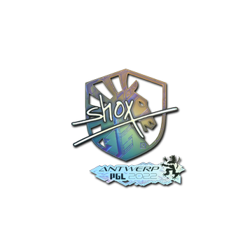 Sticker | shox (Holo) | Antwerp 2022